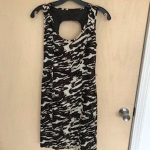 Animal Print Office Dress